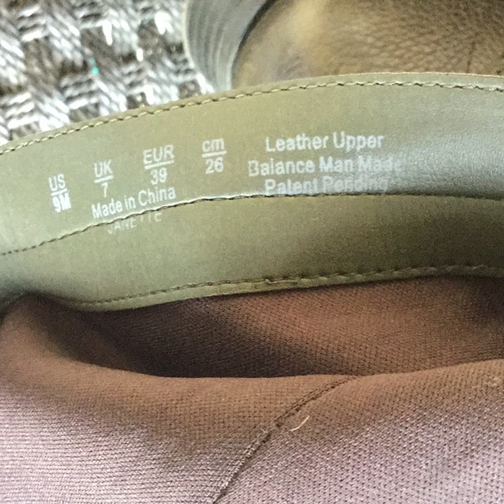 Naturalized olive green leather boots travel office Easter brunch equestrian - Picture 10 of 12